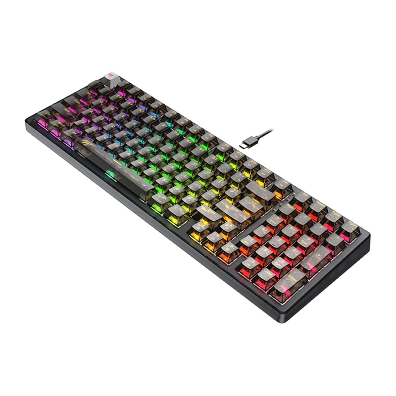 Klawiatura mechaniczna Havit KB875L RGB Czarny