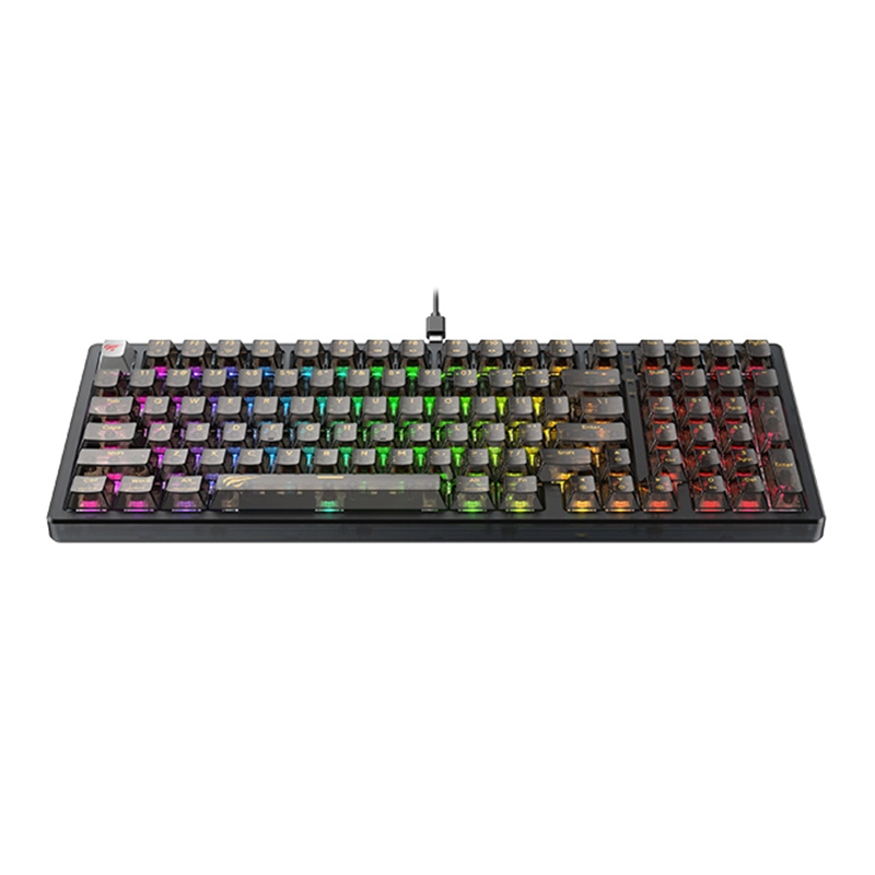 Klawiatura mechaniczna Havit KB875L RGB Czarny