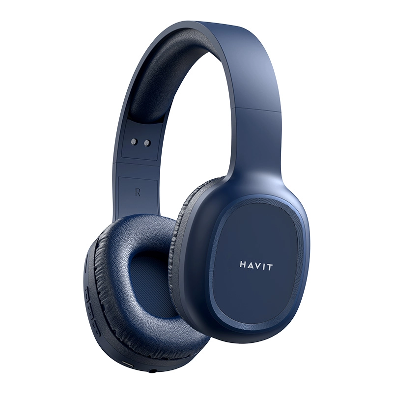 Słuchawki bezprzewodowe Havit H2590BT PRO Nauszne Bluetooth 5.1 Niebieski