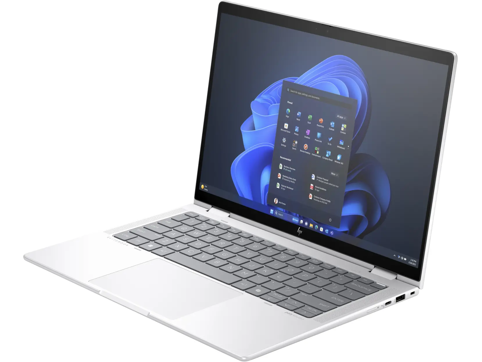 Laptop 2w1 HP Elite x360 1040 G11 14" Ultra 7 155H 32GB RAM 1TB Dysk SSD Win11 Pro Srebrny
