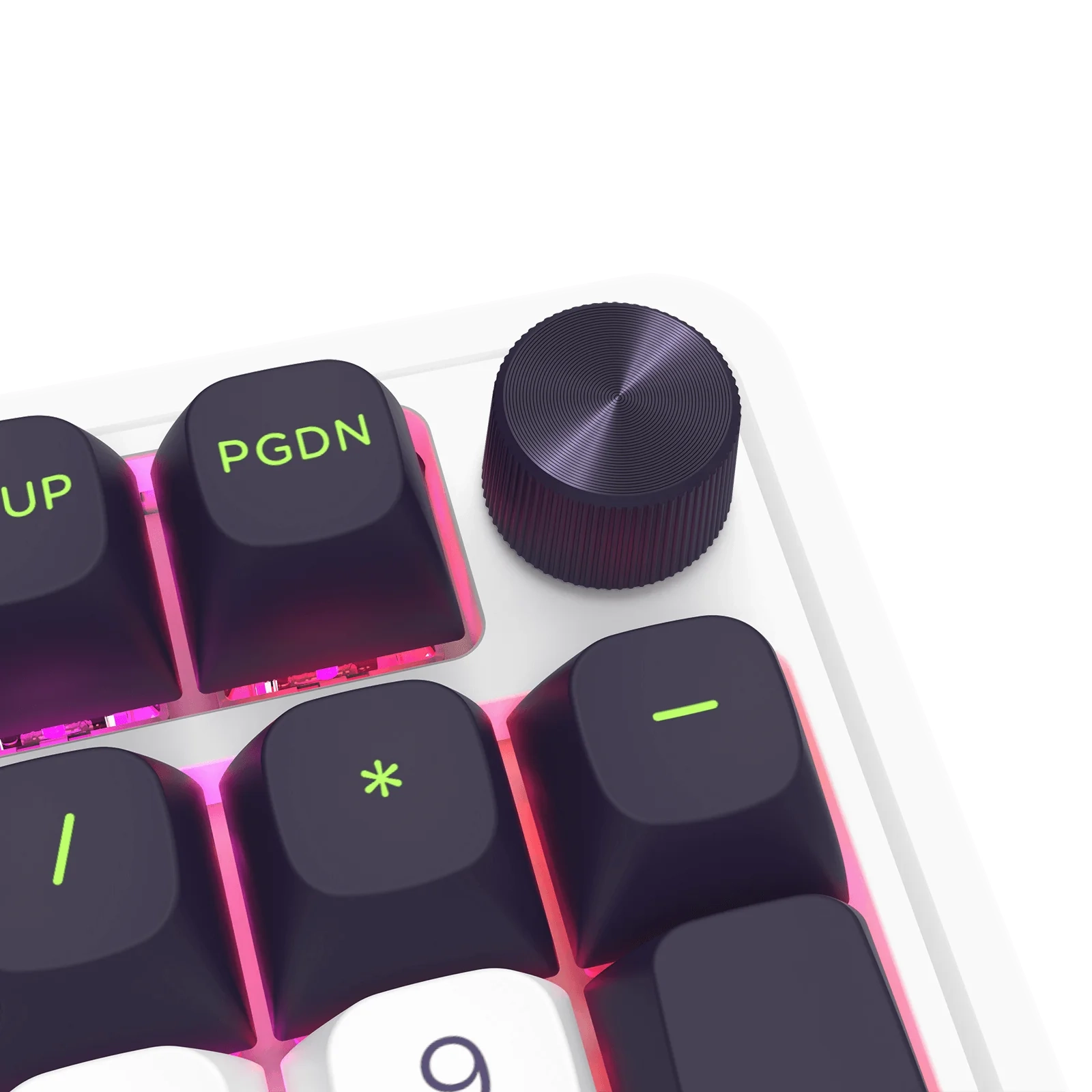 Klawiatura mechaniczna Redragon Eisa Max K686WBG-RGB-MAX Biało-zielony