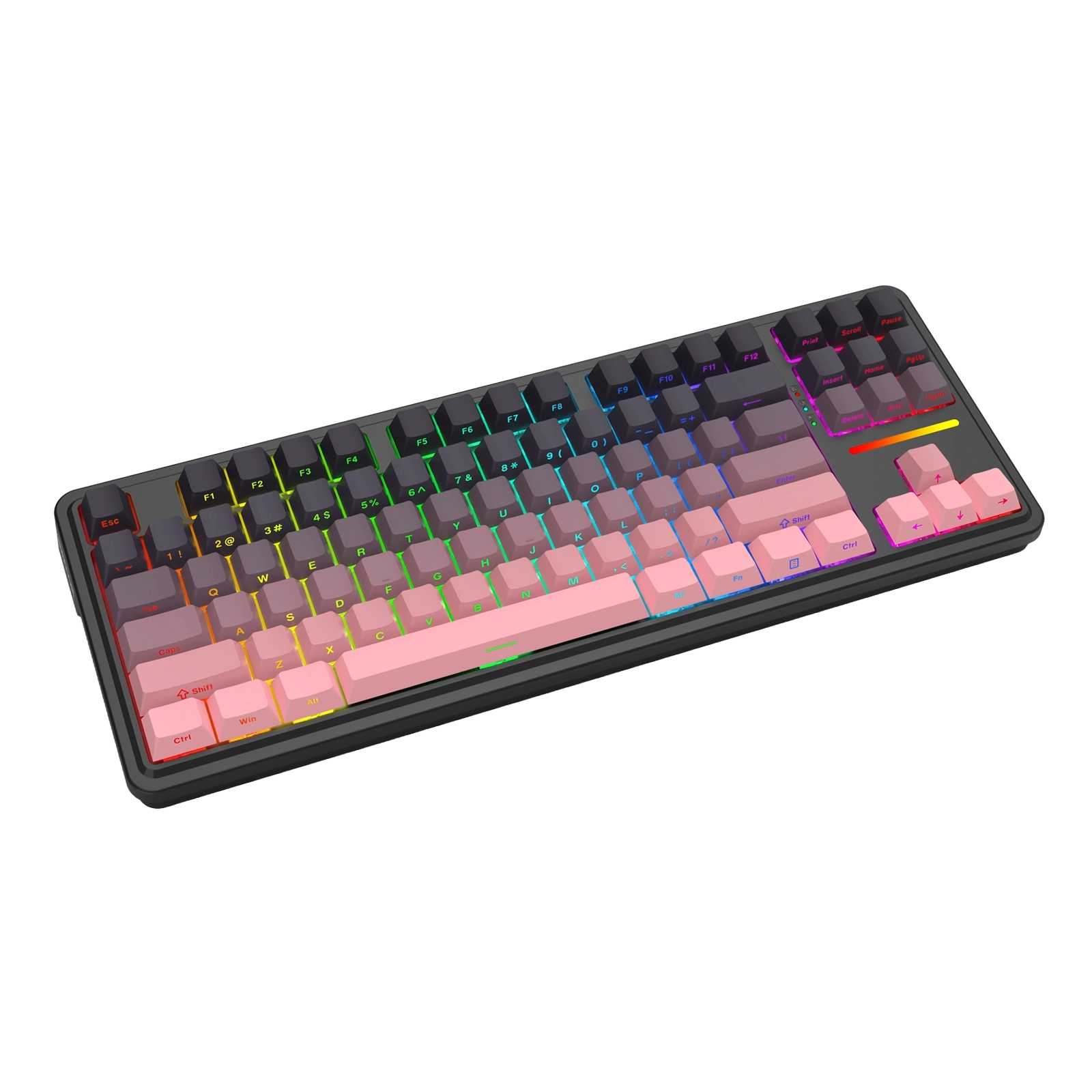 Klawiatura mechaniczna Redragon Antonium Pro Leopard L K728SP-RGB-PRO Czarny