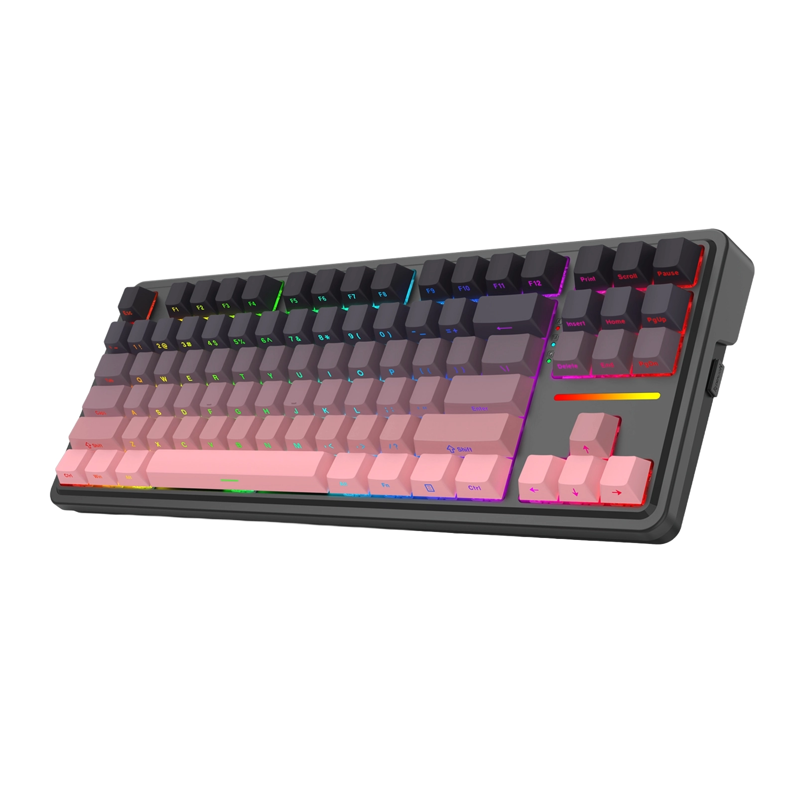 Klawiatura mechaniczna Redragon Antonium Pro Leopard L K728SP-RGB-PRO Czarny