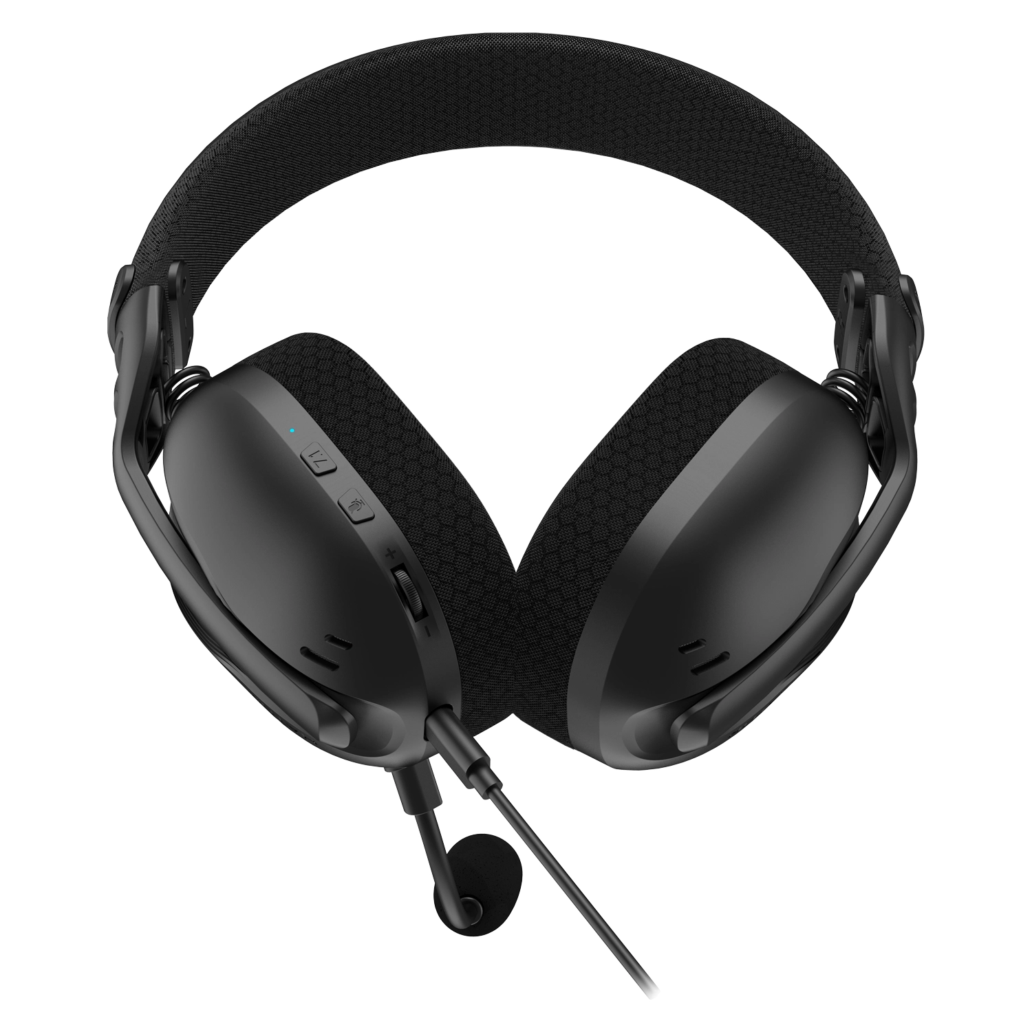 Słuchawki bezprzewodowe z mikrofonem Hator Hyperpunk 3 USB ESH10 Nauszne Czarny