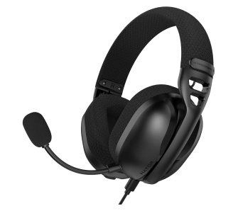 Słuchawki bezprzewodowe z mikrofonem Hator Hyperpunk 3 USB ESH10 Nauszne Czarny