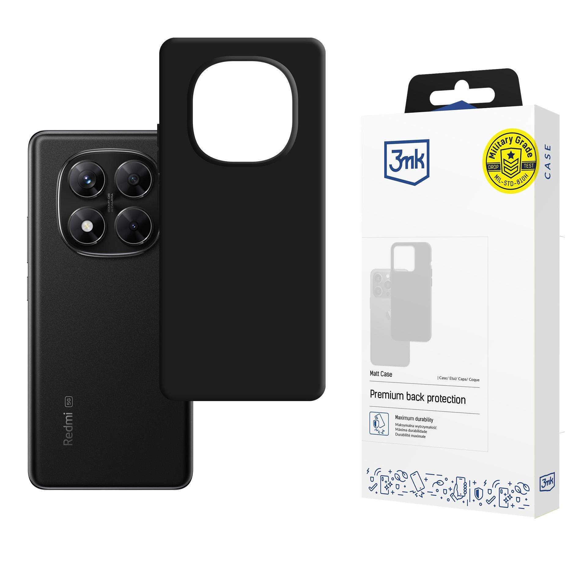 3mk Matt Case Pro do Redmi Note 14 Pro