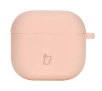 Etui na słuchawki Bizon Case Headphone Silicone do AirPods 4 Różowy
