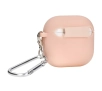 Etui na słuchawki Bizon Case Headphone Silicone do AirPods 4 Różowy