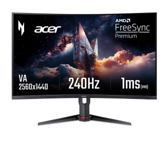 Monitor Acer Nitro XZ273UX2bmiiprx 27" 2K VA 240Hz 1ms VRB Zakrzywiony Gamingowy