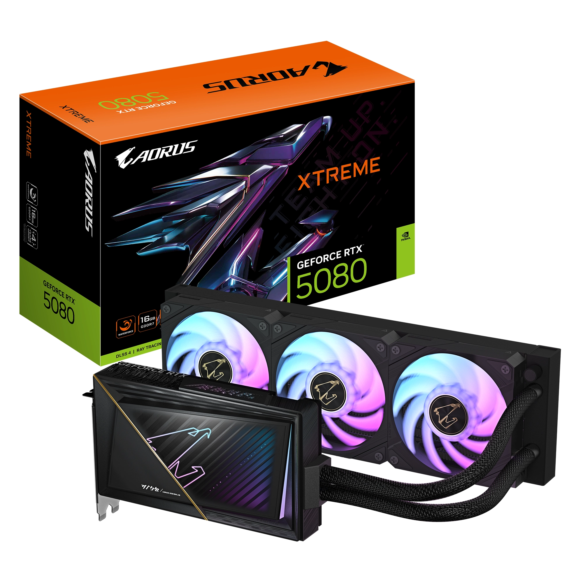 Karta graficzna Gigabyte GeForce RTX 5080 XTREME WATERFORCE 16GB GDDR7 256bit DLSS 4