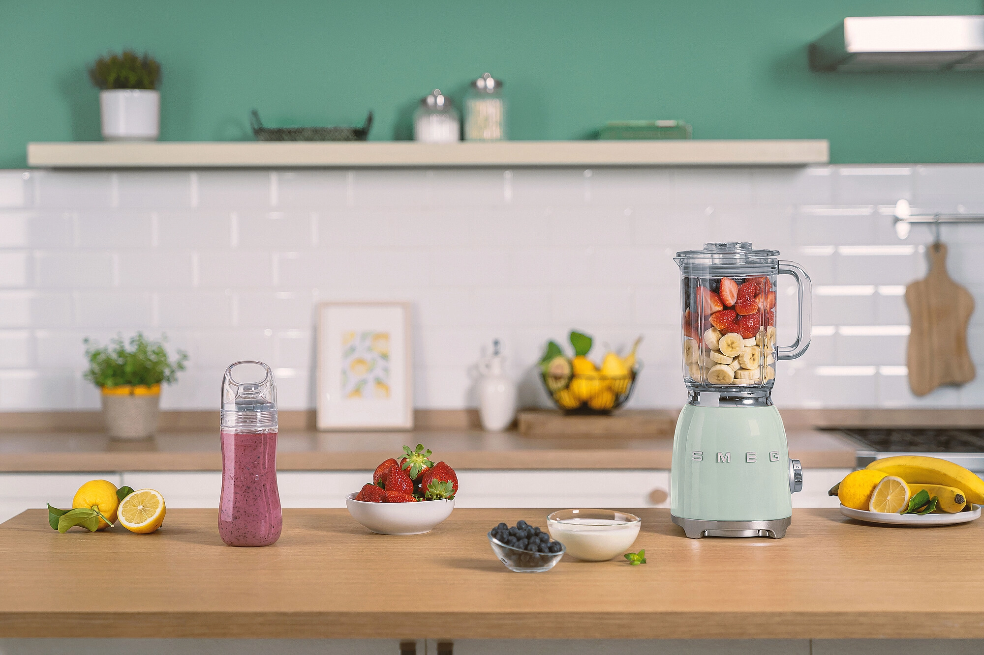 Blender kielichowy Smeg BLF03PGEU 1,5l