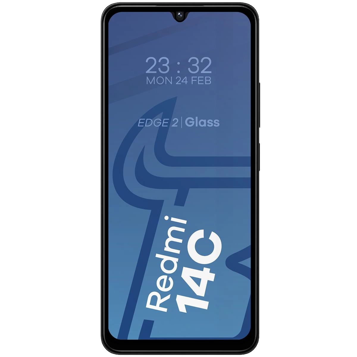 Szkło hartowane Bizon pełne Edge 2 do Xiaomi Redmi 14C 4G/POCO C75
