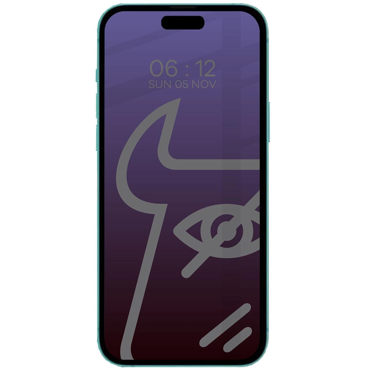 Szkło hartowane Bizon prywatyzujące pełne Edge Shadow do iPhone 15 Pro Max Przyciemniane