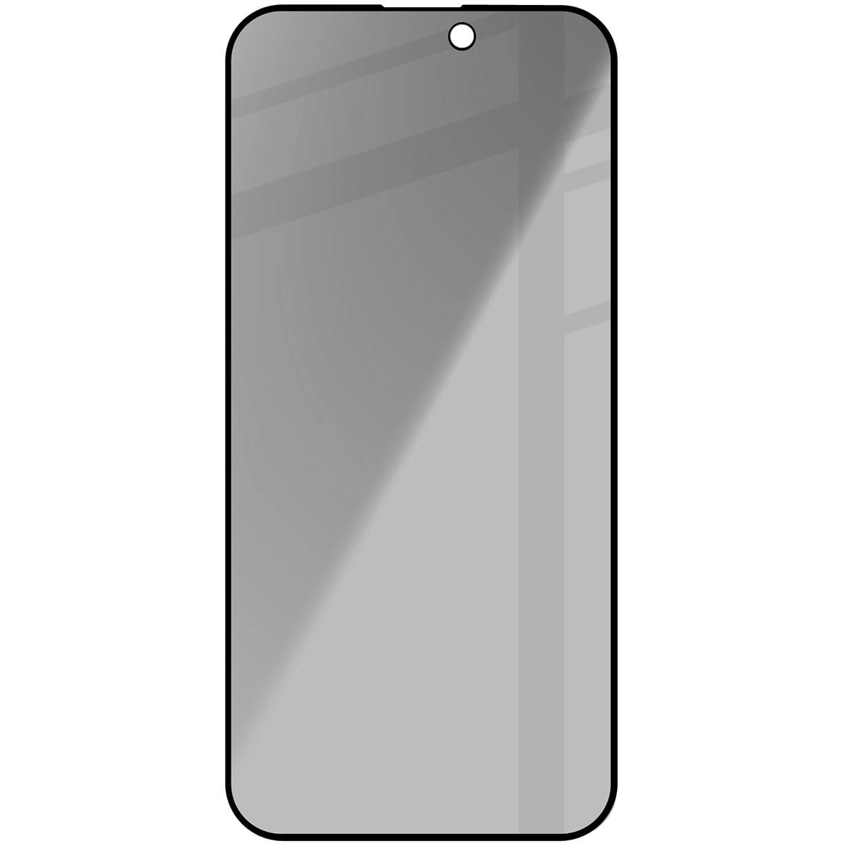 Szkło hartowane Bizon prywatyzujące pełne Edge Shadow do iPhone 15 Pro Max Przyciemniane