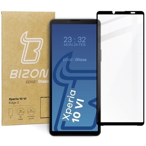 Szkło hartowane Bizon pełne Edge 2 do Sony Xperia 10 VI
