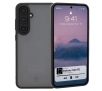 Etui Bizon Angelo do Galaxy S24 FE Przydymione z czarną ramką