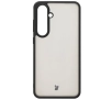 Etui Bizon Angelo do Galaxy S24 FE Przydymione z czarną ramką