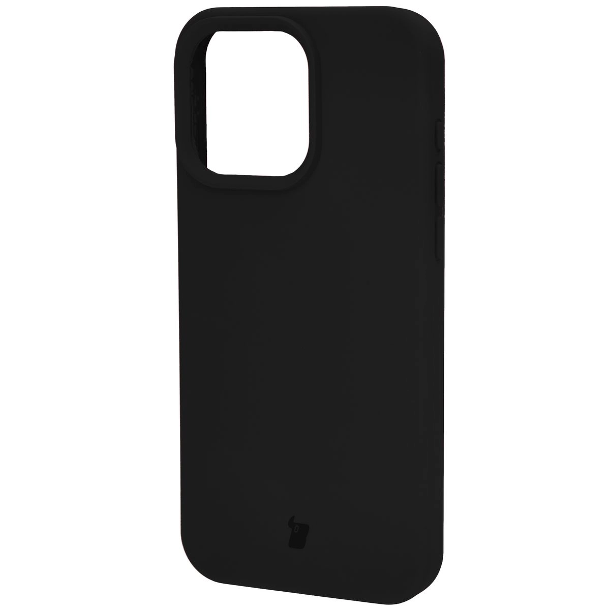 Etui Bizon Silikonowe Soft do iPhone 15 Pro Max Czarny