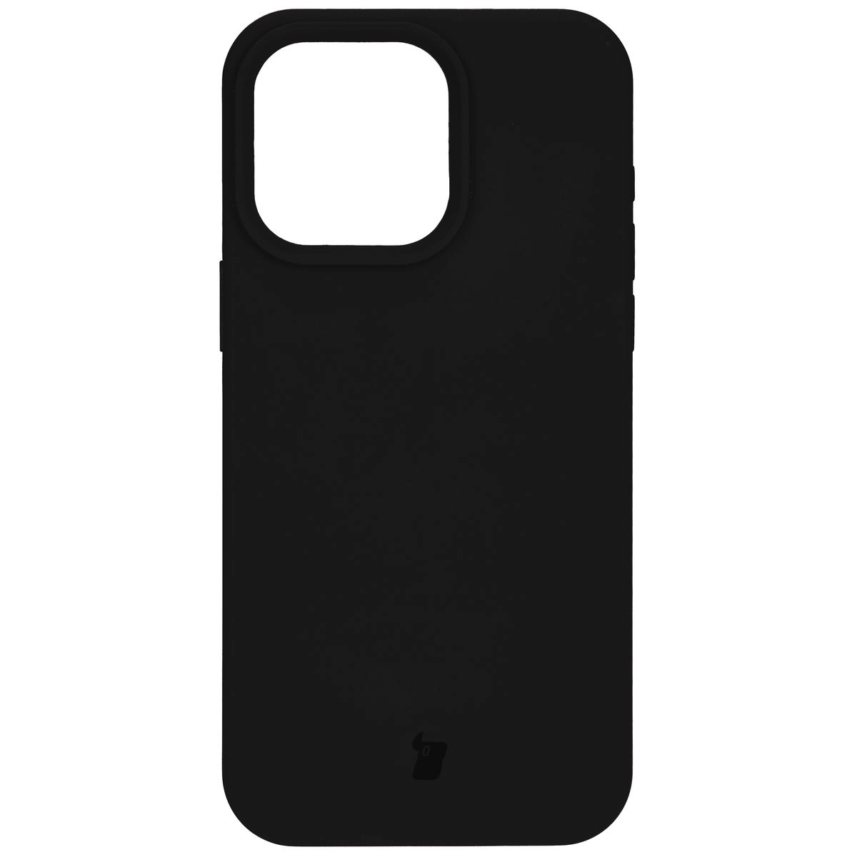 Etui Bizon Silikonowe Soft do iPhone 15 Pro Max Czarny