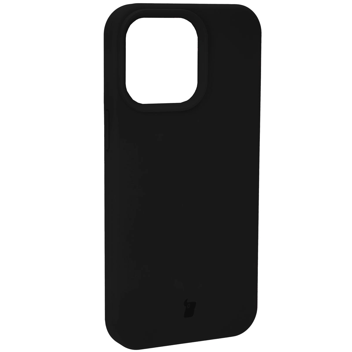 Etui Bizon Silikonowe Soft do iPhone 15 Pro Max Czarny