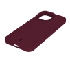 Etui Bizon Silikonowe Soft do iPhone 15 Pro Max Ciemno-fioletowy