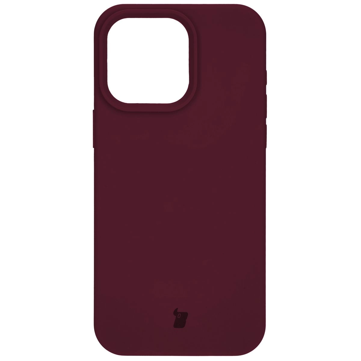 Etui Bizon Silikonowe Soft do iPhone 15 Pro Max Ciemno-fioletowy