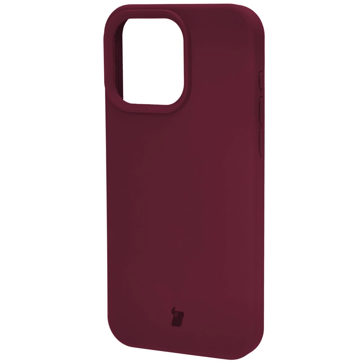 Etui Bizon Silikonowe Soft do iPhone 15 Pro Max Ciemno-fioletowy
