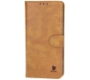 Etui Bizon z klapką Pocket do iPhone 16 Pro Max Brązowy