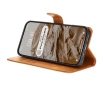Etui Bizon z klapką Pocket do iPhone 16 Pro Max Brązowy
