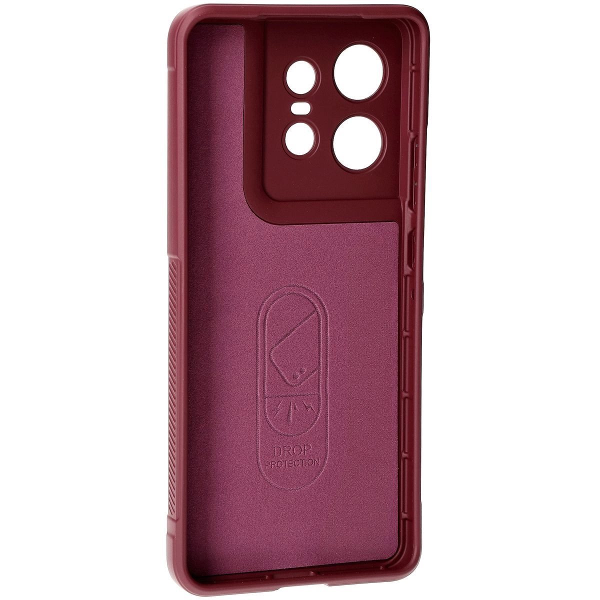 Etui Bizon Tur do Motorola Edge 50 Pro Dark Purple