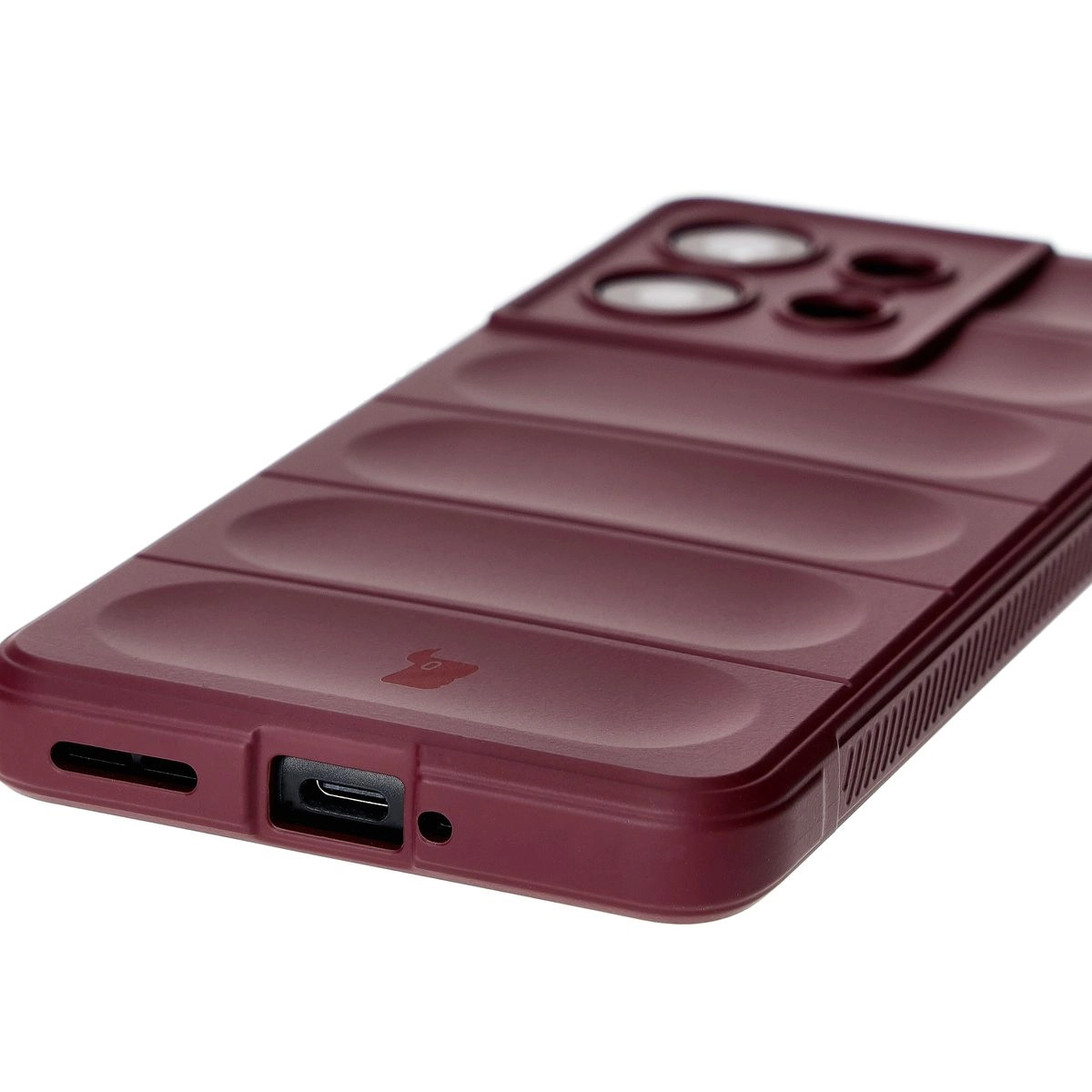 Etui Bizon Tur do Motorola Edge 50 Pro Dark Purple