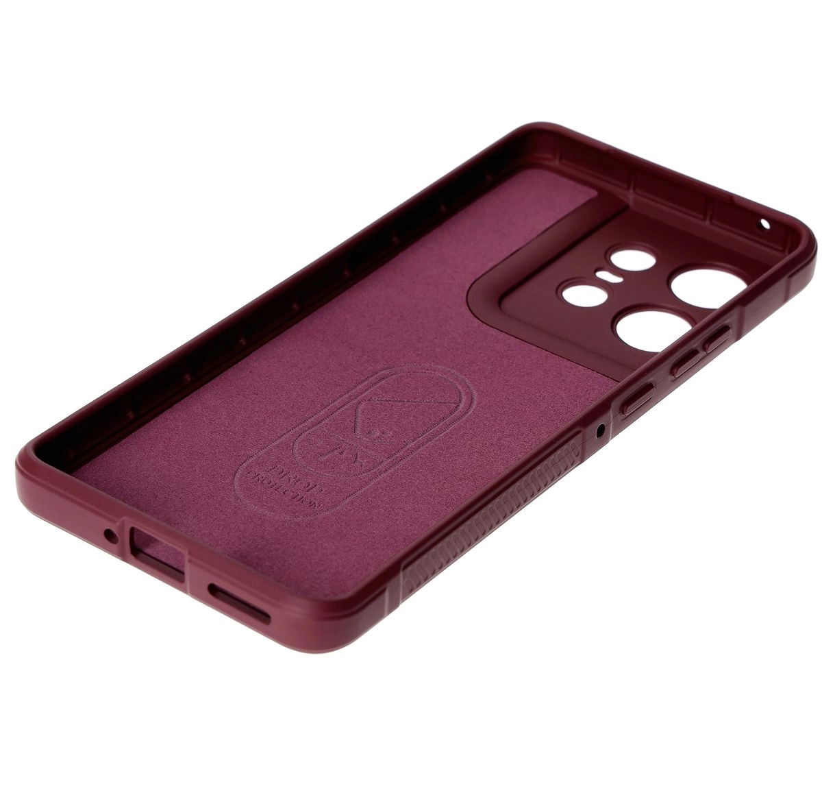 Etui Bizon Tur do Motorola Edge 50 Pro Dark Purple