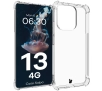 Etui Bizon Elastyczne Salpa do Xiaomi Redmi Note 13 4G Przezroczysty