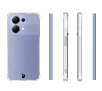 Etui Bizon Elastyczne Salpa do Xiaomi Redmi Note 13 4G Przezroczysty