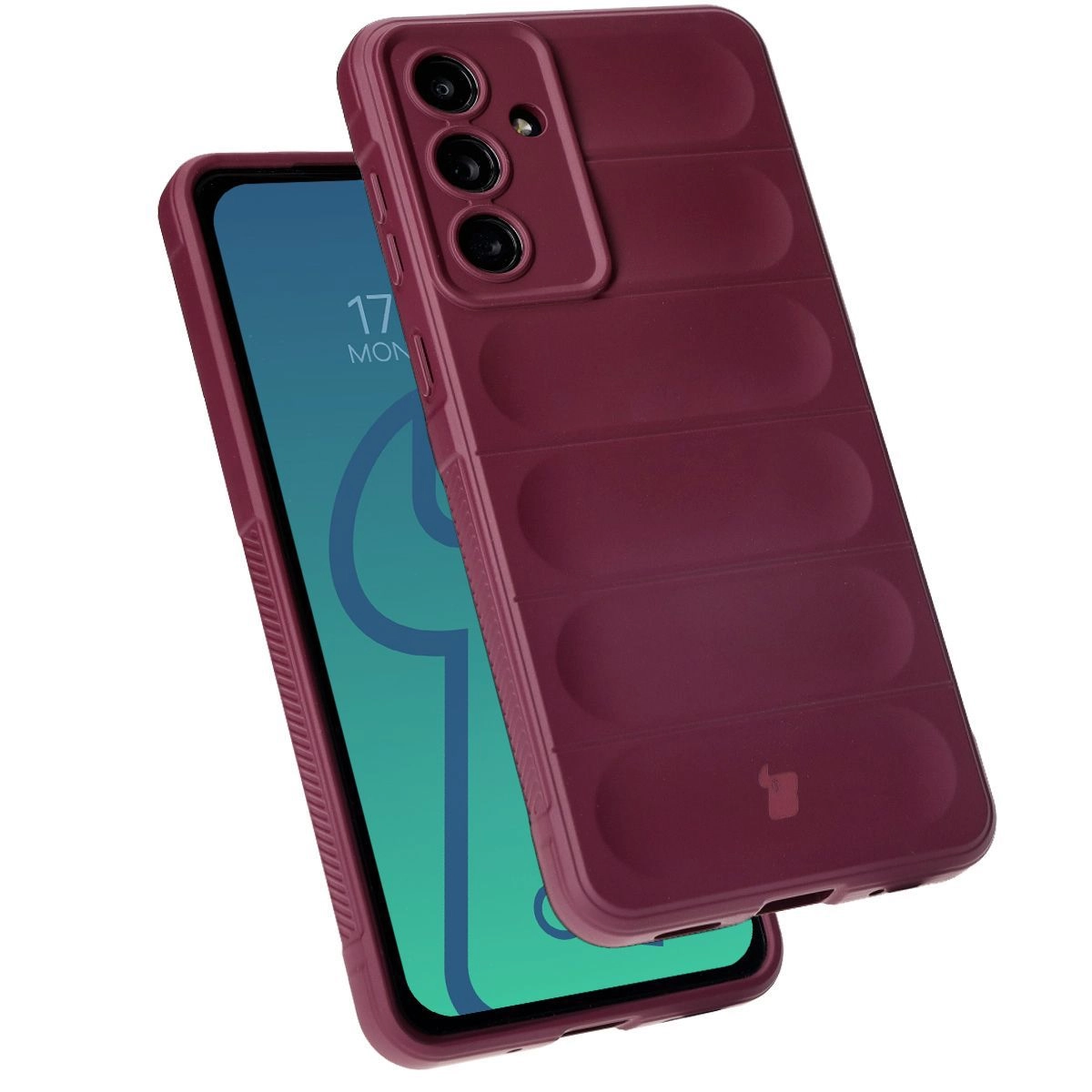 Etui Bizon Tur do Samsung Galaxy M55 5G Dark Purple
