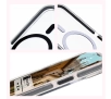 Etui Bizon Marco z MagSafe do iPhone 14/13 Przezroczyste z czarną ramką
