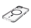 Etui Bizon Marco z MagSafe do iPhone 14/13 Przezroczyste z czarną ramką