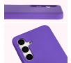 Etui Bizon Silikonowe Soft do Galaxy S24 Fioletowy