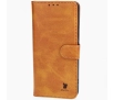 Etui Bizon z klapką Pocket do Xiaomi Redmi Note 13 Pro+ 5G Brązowy