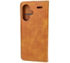 Etui Bizon z klapką Pocket do Xiaomi Redmi Note 13 Pro+ 5G Brązowy