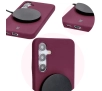 Etui Bizon Silikonowe Soft do Galaxy S24 Plus Ciemno-fioletowy