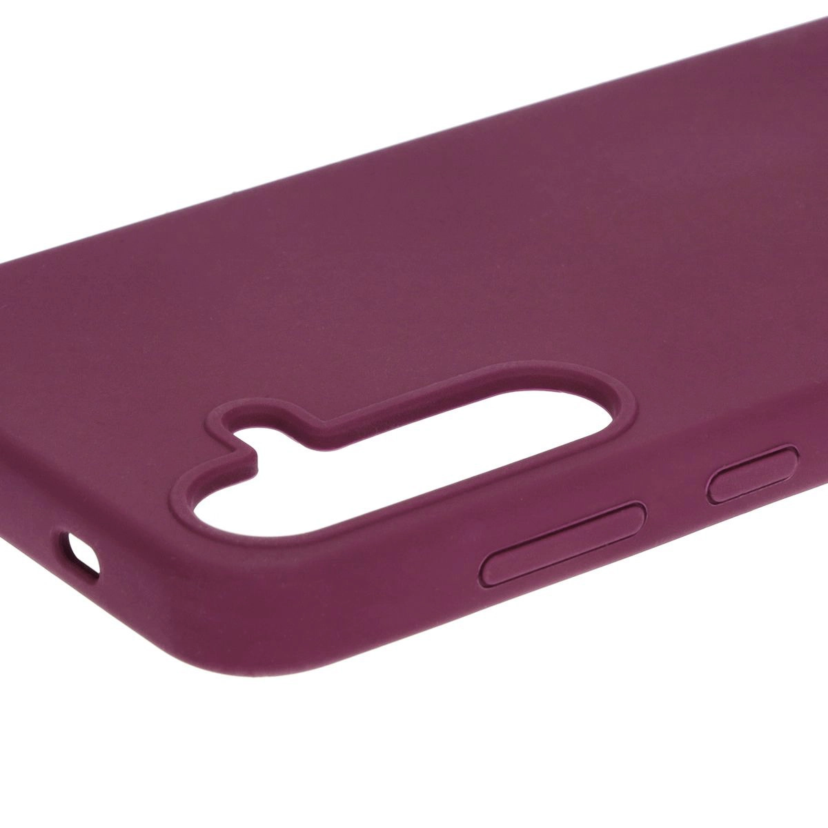 Etui Bizon Silikonowe Soft do Galaxy S24 Plus Ciemno-fioletowy