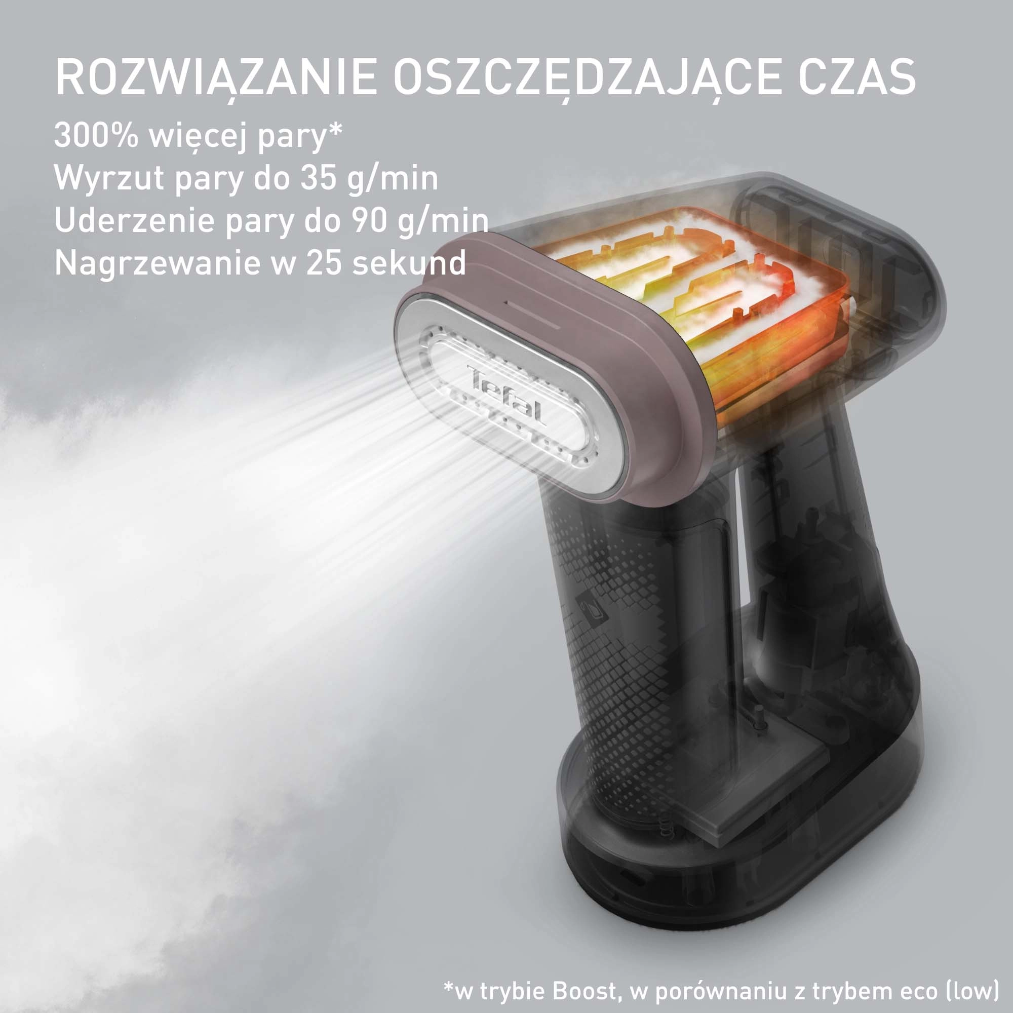 Parownica do ubrań Tefal DT8765 Pure Force 1800W 35g/min