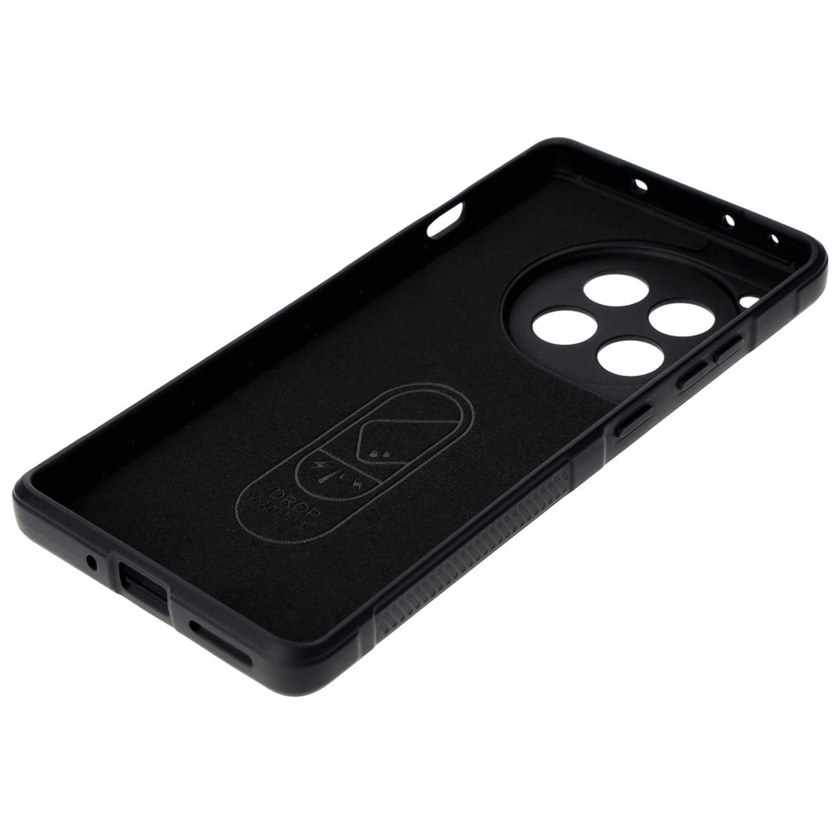 Etui Bizon Tur do OnePlus 12R Black