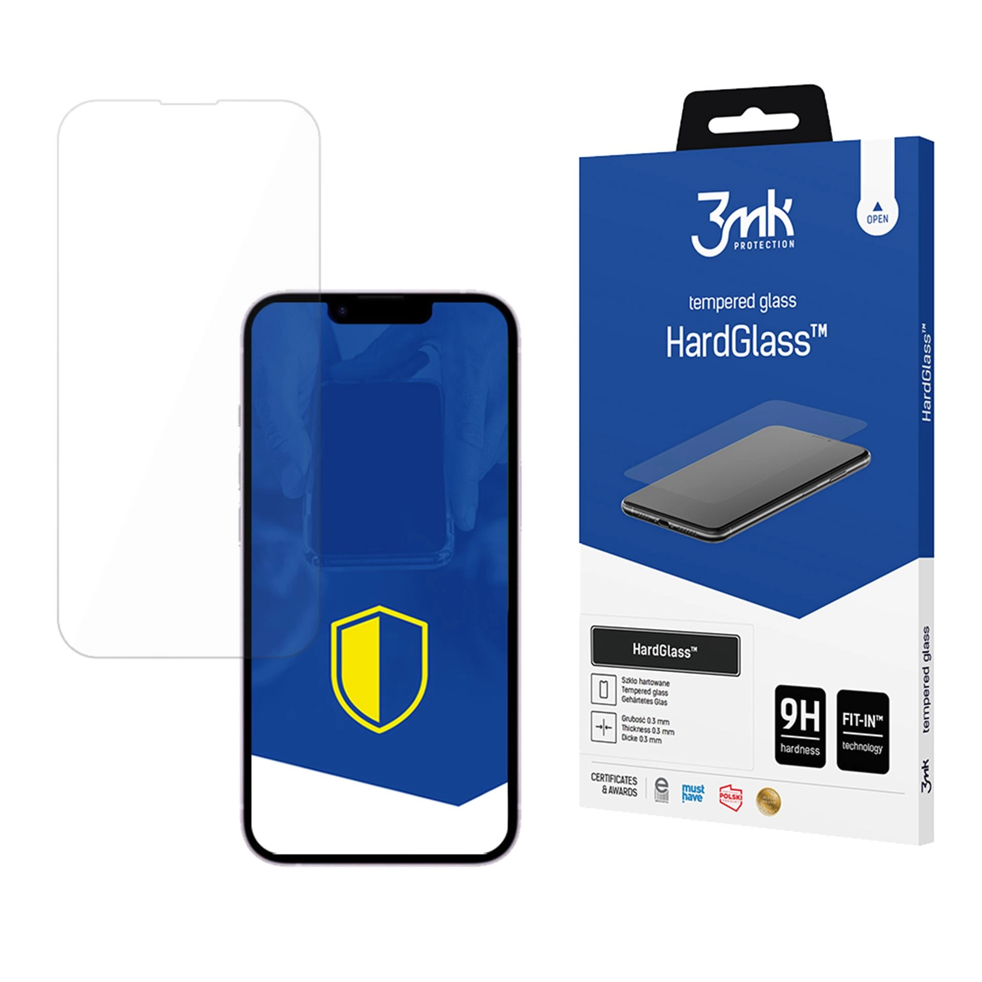 Szkło hartowane 3mk HardGlass iPhone 16e