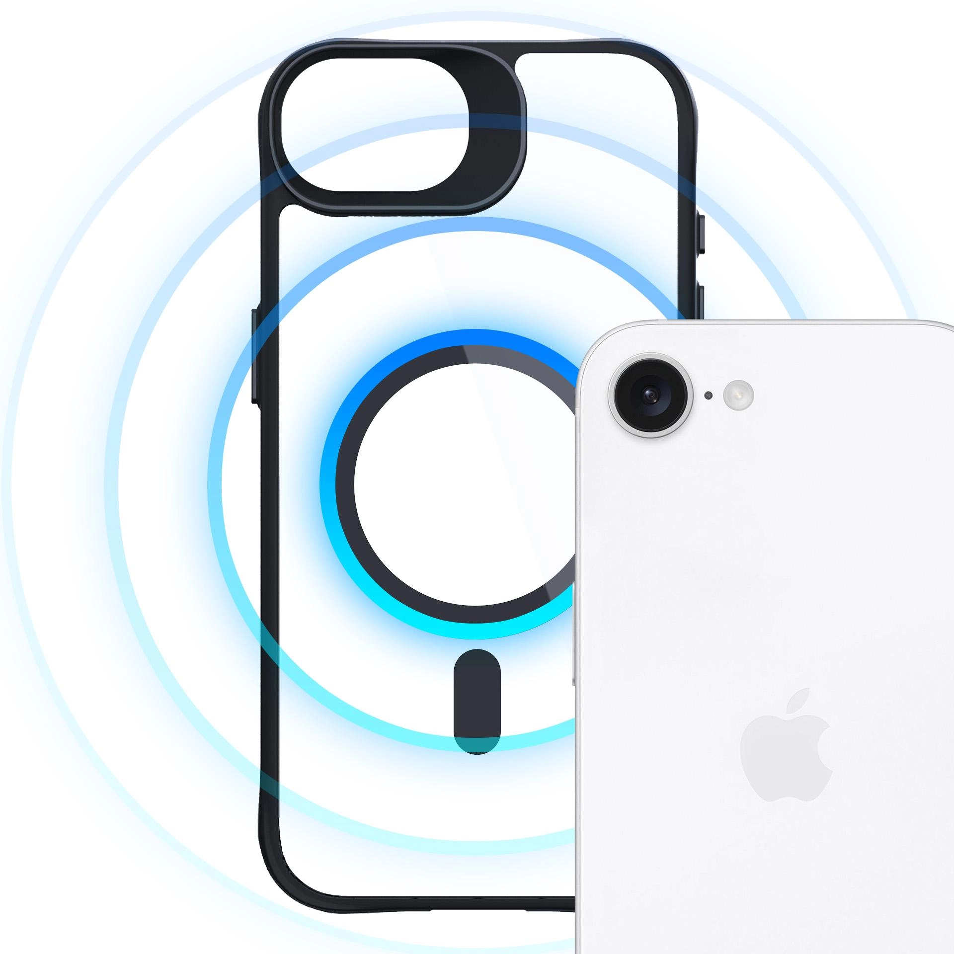 Etui 3mk Satin Armor MagCase do iPhone 16e Przezroczysty