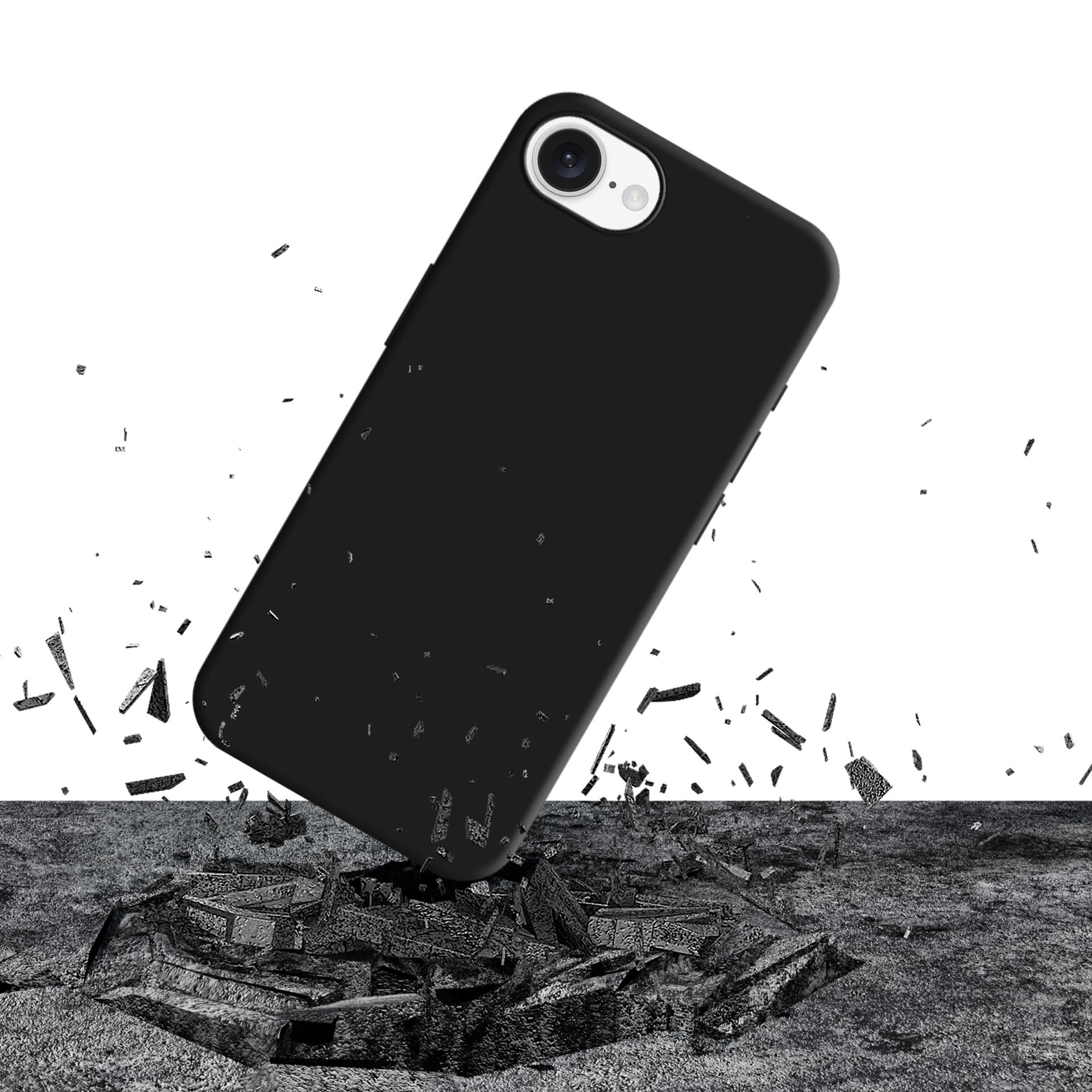 Etui 3mk Silicone Case do iPhone 16e Czarny