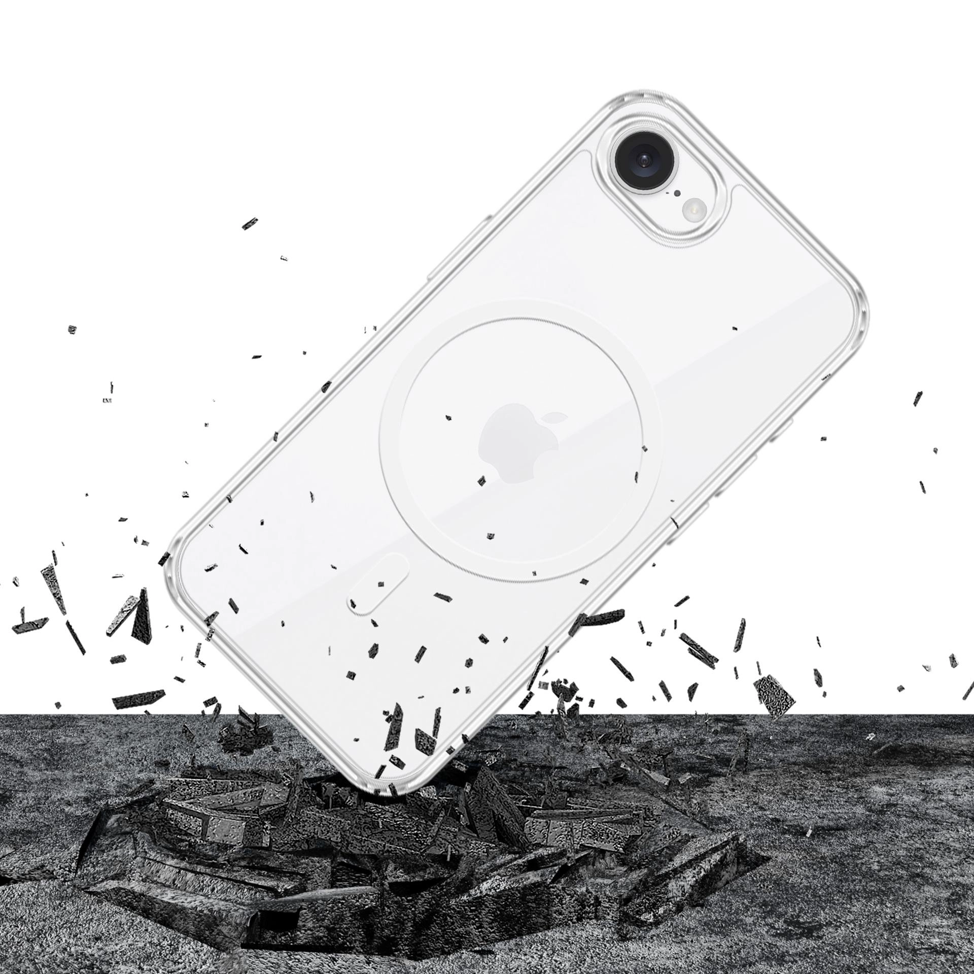 Etui 3mk MagCase do iPhone 16e Przezroczysty