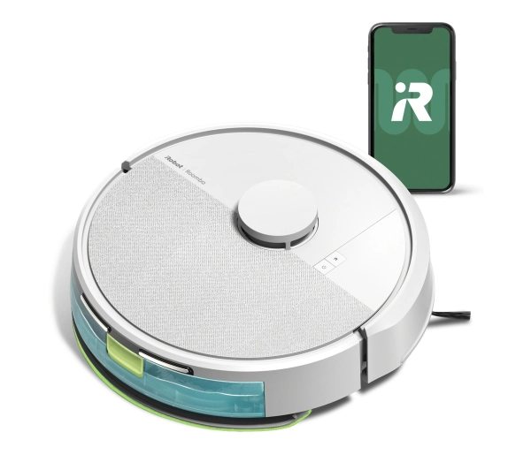 iRobot Roomba 105 Combo Funkcja mopowania Tworzenie mapy pomieszczenia 68dB Biały