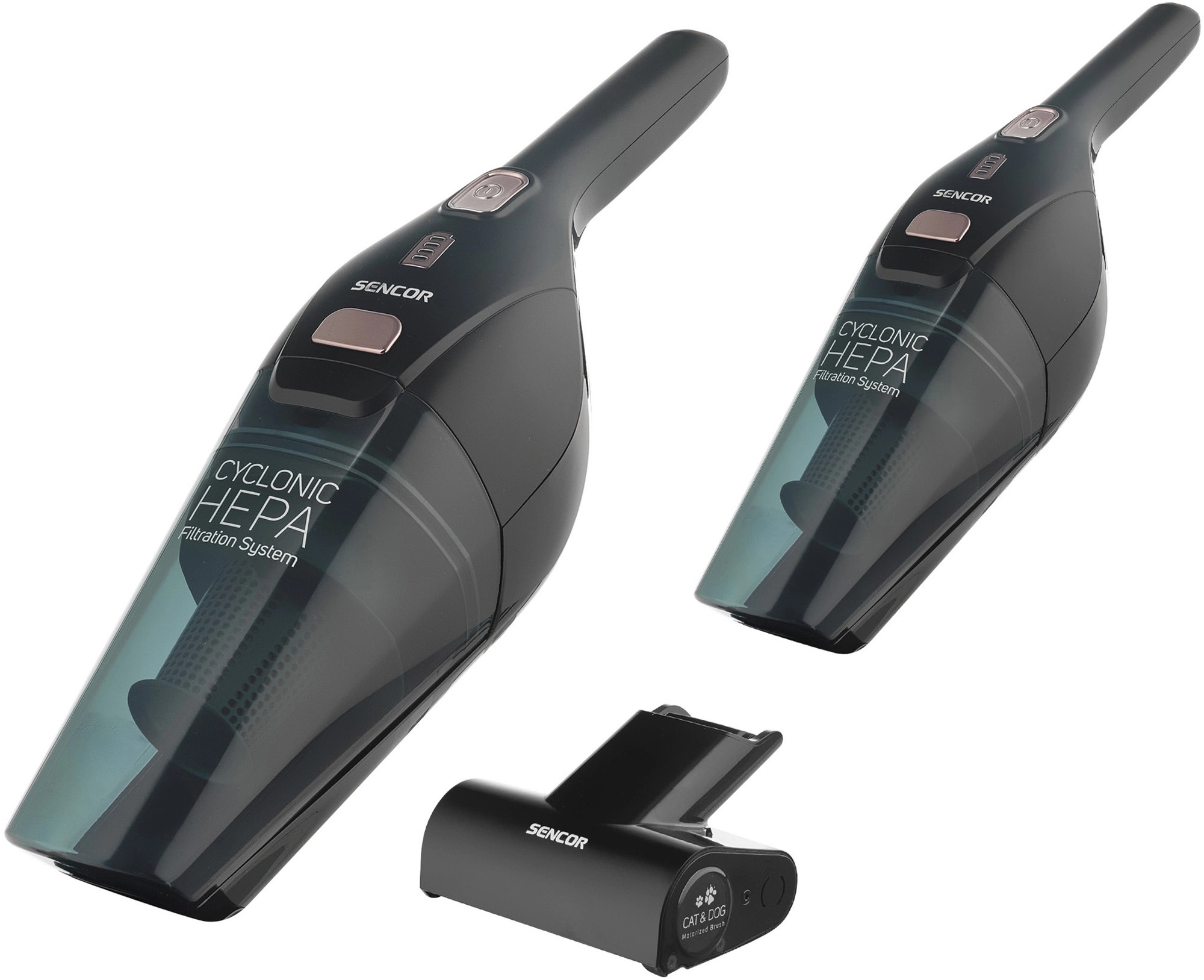 Odkurzacz Sencor SVC 0675BK-EUE2 50min Funkcja mycia Mini elektroszczotka